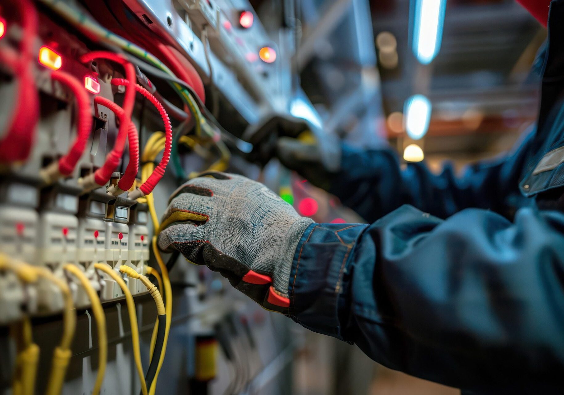 electrical worker